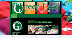 Desktop Screenshot of greenleafprinting.com